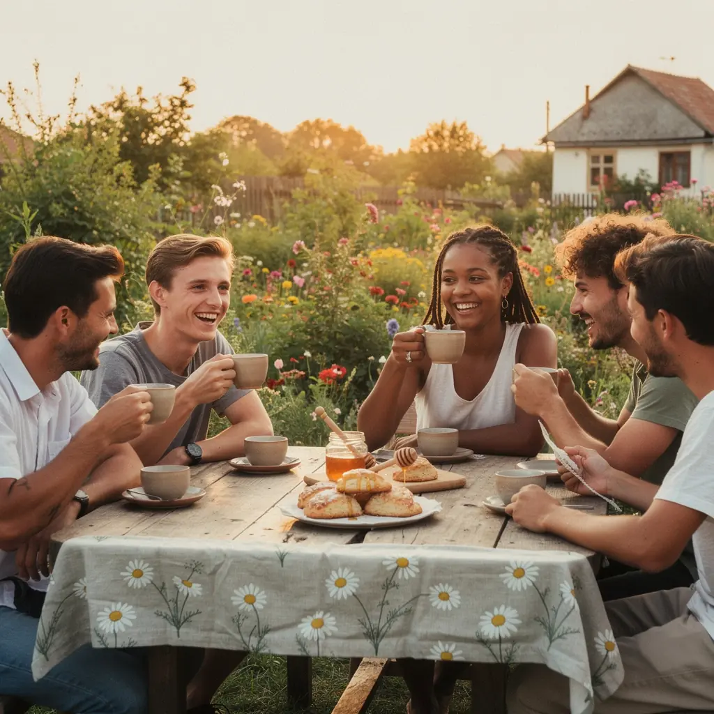 Kamillás tea, amely a nap végén megnyugtatja a lelket.